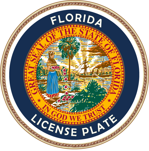 Florida License Plate Logo